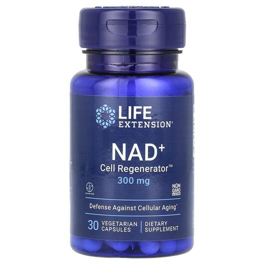 Основне фото товара NAD+ Cell Regenerator 300 mg, Нікотинамід рибозид, 30 капсул