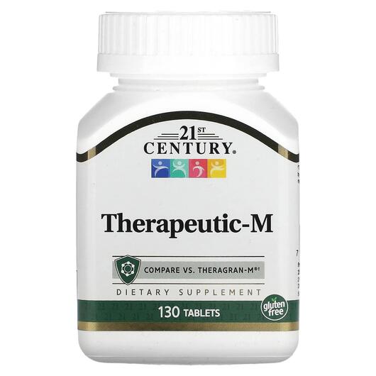 Основне фото товара 21st Century, Therapeutic-M, Мультивитамини, 130 капсул