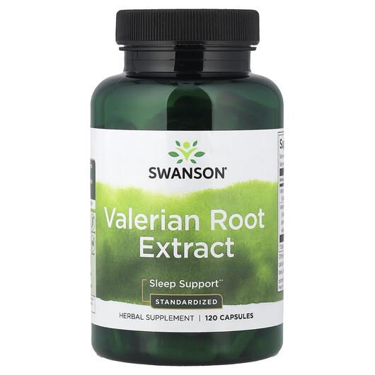 Основне фото товара Valerian Root Extract Standardized, Валеріана, 120 капсул