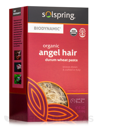Основне фото товара Solspring Biodynamic Organic Angel Hair, Шкіра нігті волосся, 454