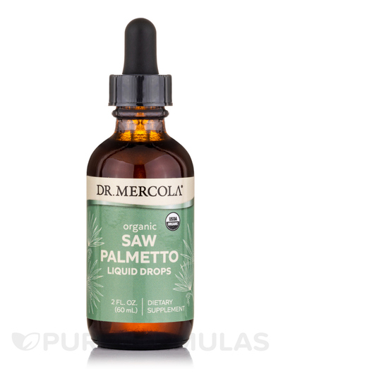 Основне фото товара Organic Saw Palmetto Liquid Drops, Со Пальметто, 60 мл