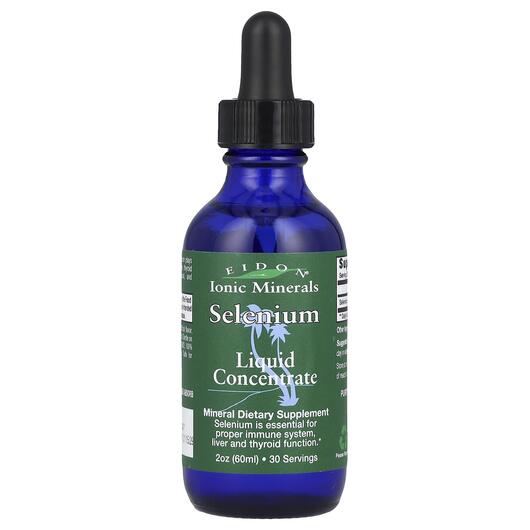Основне фото товара Eidon Ionic Minerals, Selenium Liquid Concentrate, Селен, 60 мл