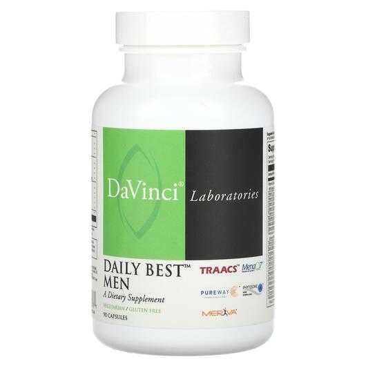 Основне фото товара DaVinci Laboratories, Daily Best Men, Мультивітаміни, 90 капсул