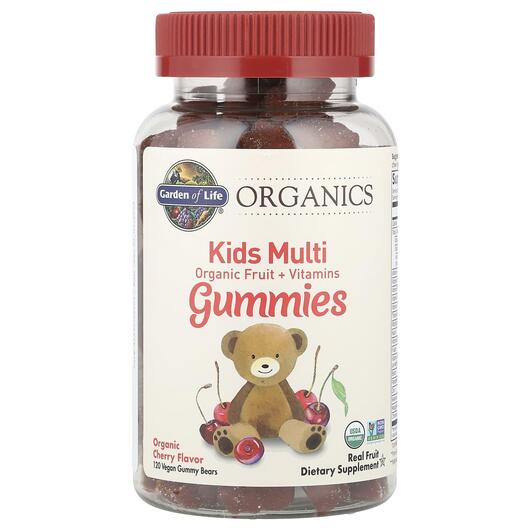 Основне фото товара Kids Multi Gummies, Мультивітаміни для дітей, 120 цукерок