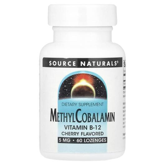 Основне фото товара MethylCobalamin Vitamin B12 Cherry, Метилкобаламін B12, 60 льодян