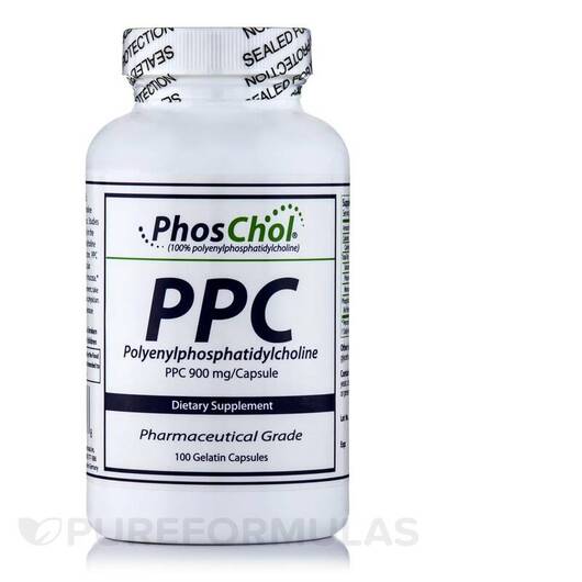 Основне фото товара Nutrasal, PPC, Поліенілфосфатидилхолін, 100 капсул