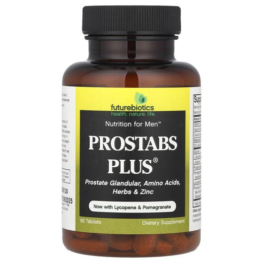 Основне фото товара Future Biotics, Prostabs Plus, Підтримка простати, 90 таблетки