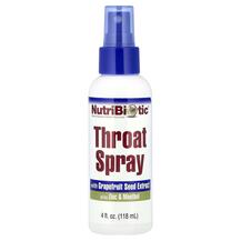Спрей для горла Throat Spray NutriBiotic 118 мл