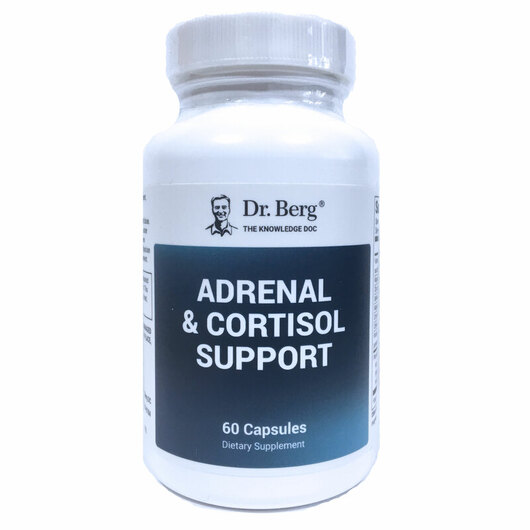 Основне фото товара Adrenal & Cortisol Support, Підтримка наднирників, 60 капсул