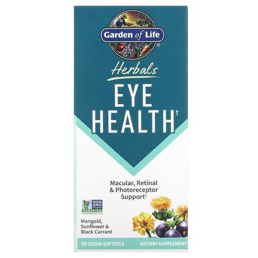 Основне фото товара Herbals Eye Health Berry, Підтримка здоров'я зору, 30 капсул