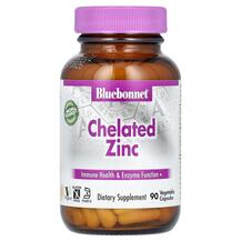 Chelated Zinc Хелатный Цинк Bluebonnet Nutrition