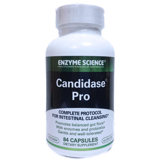 Основне фото товара Enzyme Science, Candidase Pro, Підтримка Кандиди, 84 капсул