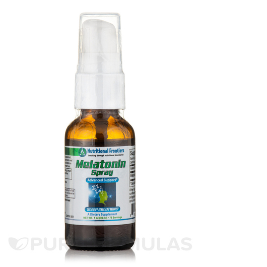 Основне фото товара Nutritional Frontiers, Melatonin Spray 3 mg, Мелатонін, 30 мл