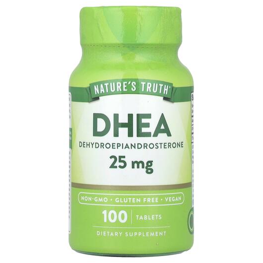 Основне фото товара Nature's Truth, DHEA 25 mg, Дегідроепіандростерон, 100 табле