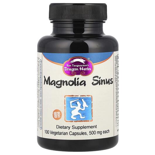 Основне фото товара Magnolia Sinus 500 mg, Підтримка носових пазух, 100 капсул