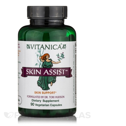 Основне фото товара Vitanica, Skin Assist, Шкіра нігті волосся, 90 капсул