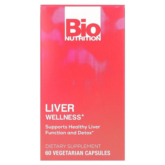 Основне фото товара Bio Nutrition, Liver Wellness, Підтримка печінки, 60 капсул