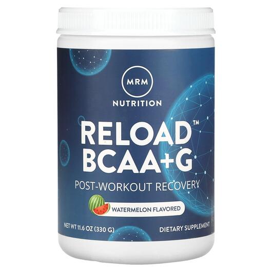Основне фото товара MRM, Reload BCAA+G, Пост Вокраут, 330 г