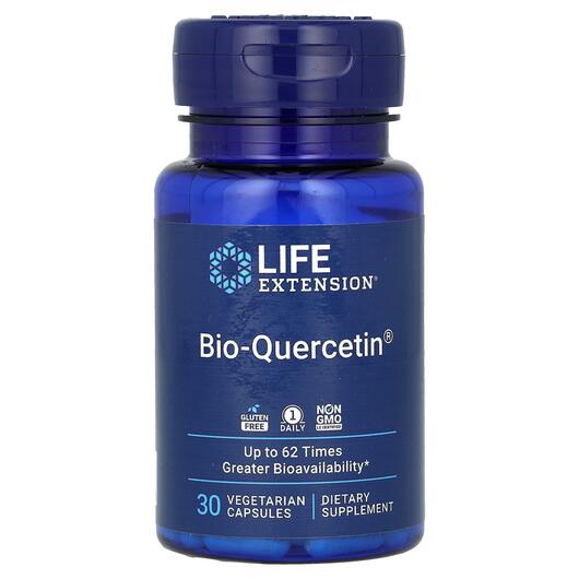 Основне фото товара Life Extension, Bio-Quercetin, Біо-Кверцетин, 30 капсул
