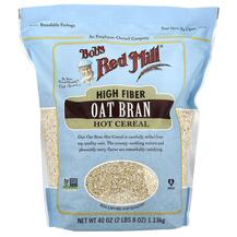High Fiber Oat Bran Hot Cereal Отруби Bob's Red Mill