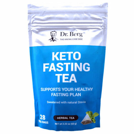 Основне фото товара Keto Fasting Tea Sweetened, Кето чай для схуднення, 63 г