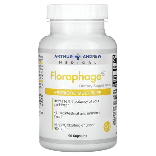 Основне фото товара Floraphage Probiotic Multiplier, Флорафаг Пребіотик, 90 капсул