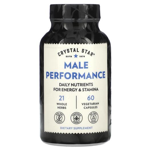 Основне фото товара Crystal Star, Male Performance, Підтримка Лібідо, 60 капсул