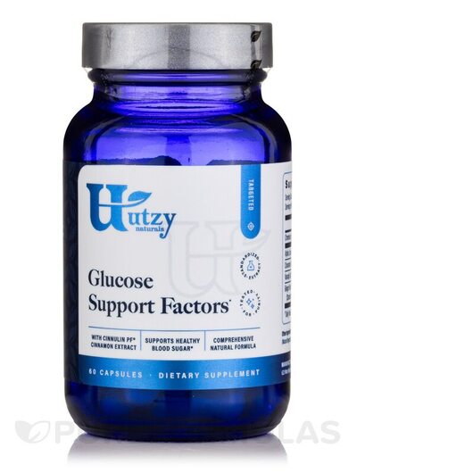 Основне фото товара Glucose Support Factors, Підтримка рівня цукру, 60 капсул