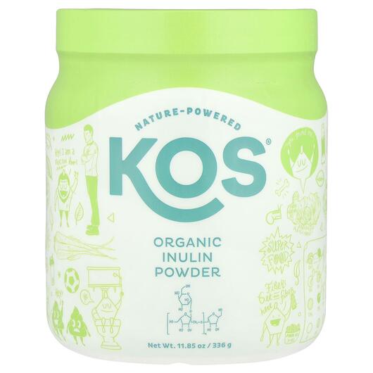 Основне фото товара KOS, Organic Inulin Powder, Інулін, 336 г