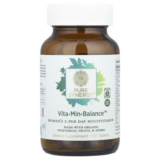 Основне фото товара Vita-Min-Balance Women's Multivitamin, Мультивітаміни, 60 та