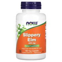 Кора слизького в'яза 400 мг Slippery Elm 400 mg NOW Кора слизького в'яза 400 мг Slippery Elm 400 mg NOW