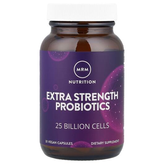 Основне фото товара MRM, Extra Strength Probiotic, Пробіотики, 30 капсул