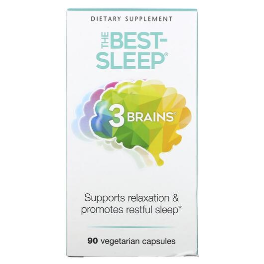 Основне фото товара 3 Brains The Best-Sleep, Підтримка сну, 90 капсул