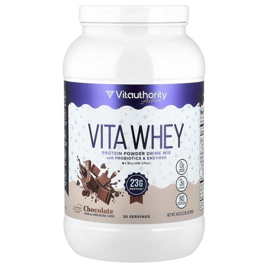 Основне фото товара Active Vita Whey Protein Powder Drink Mix Chocolate, Протеїн, 990