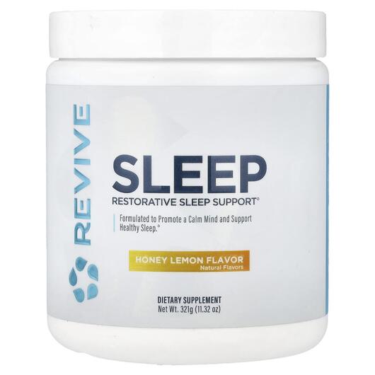 Основне фото товара Revive, Sleep Honey Lemon, Підтримка сну, 321 г