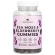 Фото товару Sea Moss & Elderberry Gummies, Ірландський морський мох, 60 т