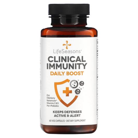 Основне фото товара Clinical Immunity Boost, Підтримка імунітету, 60 капсул