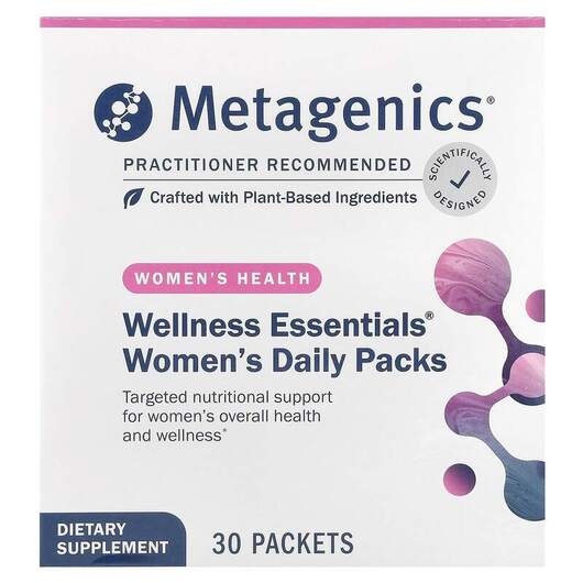 Основное фото товара Витамины для женщин, Wellness Essentials Women, 30 пакетов
