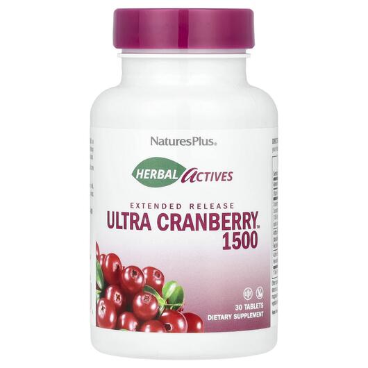 Основне фото товара Herbal Actives Ultra Cranberry 1500 1500 mcg, Трави, 30 капсул