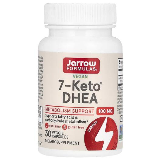 Основне фото товара 7-Keto DHEA 100 mg, 7-Кето ДГЕА 100 мг, 30 капсул