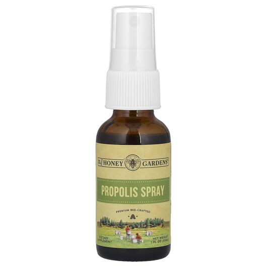 Основне фото товара Honey Gardens, Propolis Spray, Прополіс Спрей, 30 мл