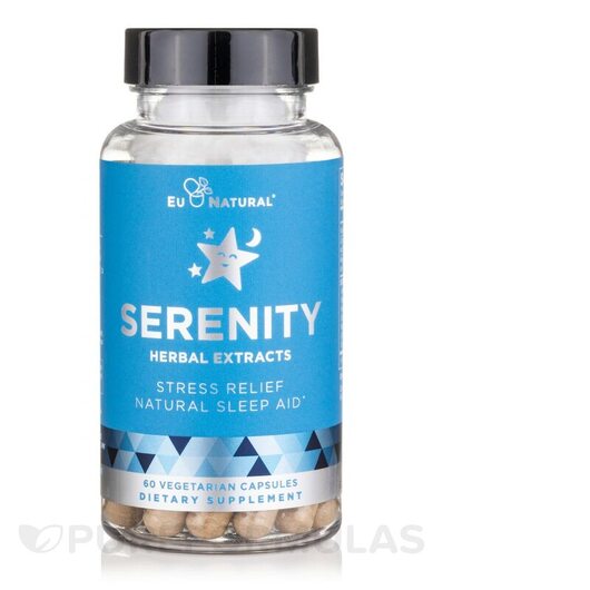 Основне фото товара Serenity Natural Sleep Health, Підтримка сну, 60 капсул