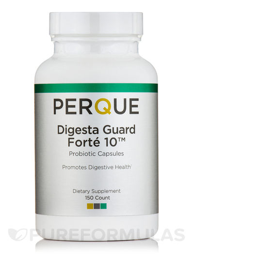 Основне фото товара Perque, Digesta Guard Forte 10, Ферменти, 150 капсул