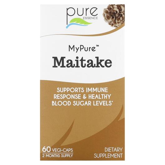 Основне фото товара Pure Essence, MyPure Maitake, Гриби Майтаке, 60 капсул