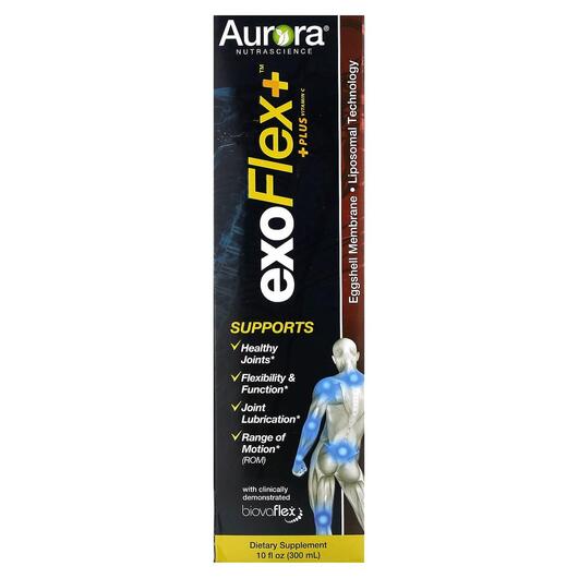 Основне фото товара Aurora Nutrascience, Exo Flex + Vitamin C, Вітамін C, 300 мл