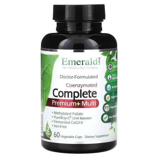 Основне фото товара Emerald, Complete Premium+ Multi, Мультивітаміни, 60 капсул