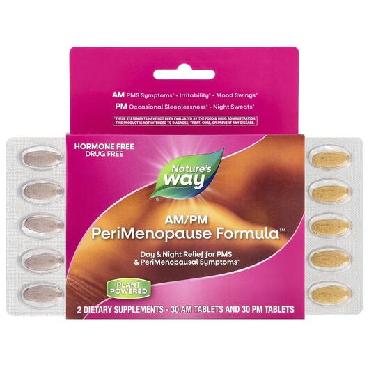Основне фото товара PeriMenopause Formula AM/PM, Підтримка менопаузи, 60 таблеток
