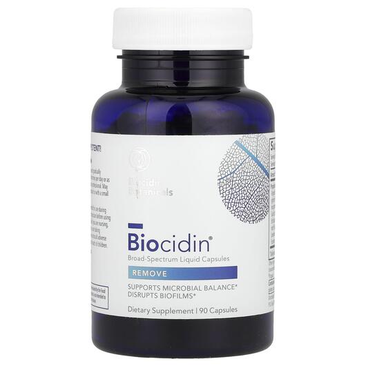 Основне фото товара Biocidin Broad-Spectrum Capsules, Підтримка травної системи, 90 к