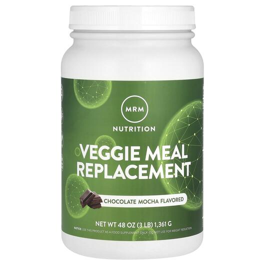 Основне фото товара Veggie Meal Replacement Chocolate Mocha, Замінник їжі, 1361 г