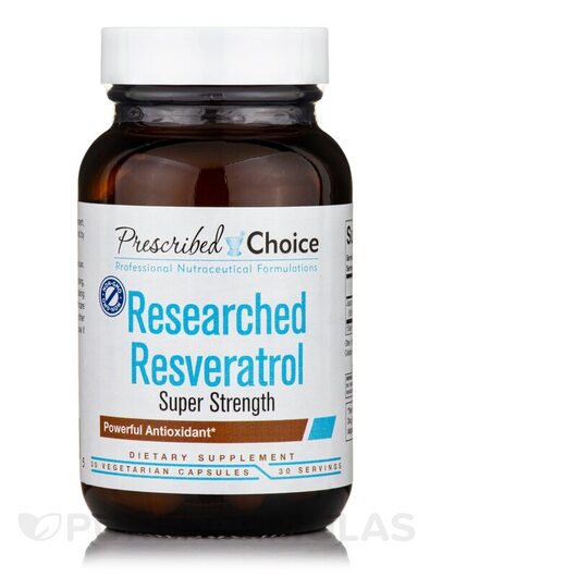 Основне фото товара Researched Resveratrol Super Strength 500 mg, Ресвератрол, 30 кап
